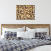 William Morris Bullerswood Faux Tapestry Canvas Afdruk (Insitu (Slaapkamer))
