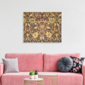 William Morris Bullerswood Faux Tapestry Canvas Afdruk (Insitu (Woonkamer))