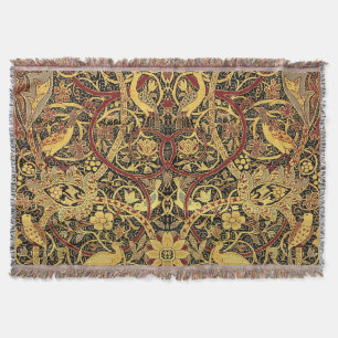 William Morris Bullerswood Faux Tapestry Deken