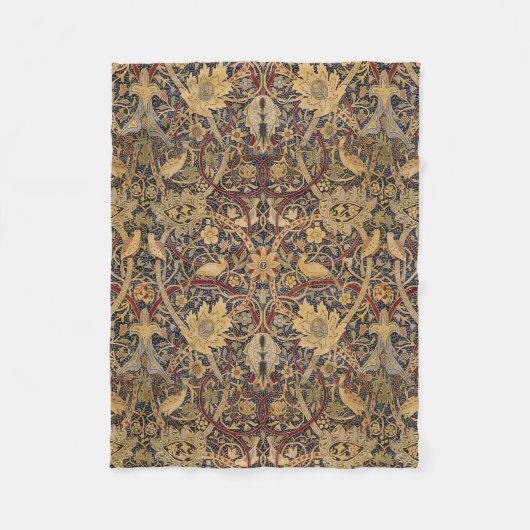 William Morris Bullerswood Faux Tapestry Fleece Deken (Voorkant)