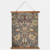 William Morris Bullerswood Faux Tapestry Hangend Wandkleed (Voorkant)