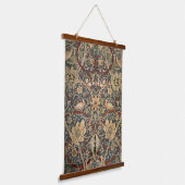 William Morris Bullerswood Faux Tapestry Hangend Wandkleed (Gebogen)