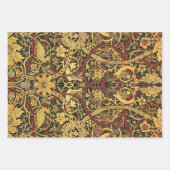 William Morris Bullerswood Faux Tapestry Inpakpapier Vel (Voorkant)