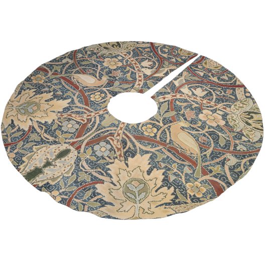 William Morris Bullerswood Faux Tapestry Kerstboom Rok (Gekanteld)