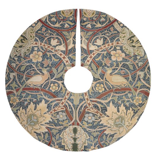 William Morris Bullerswood Faux Tapestry Kerstboom Rok (Voorkant)