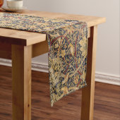 William Morris Bullerswood Faux Tapestry Korte Tafelloper (Voorbeeld)