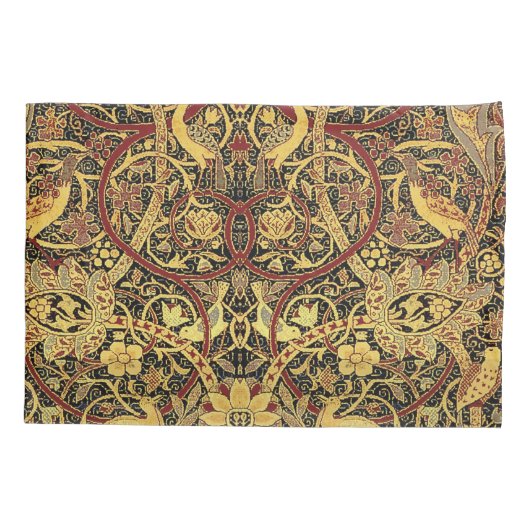 William Morris Bullerswood Faux Tapestry Kussensloop (Achterkant)