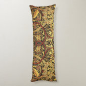 William Morris Bullerswood Faux Tapestry Lichaamskussen (Achterkant (Verticaal))