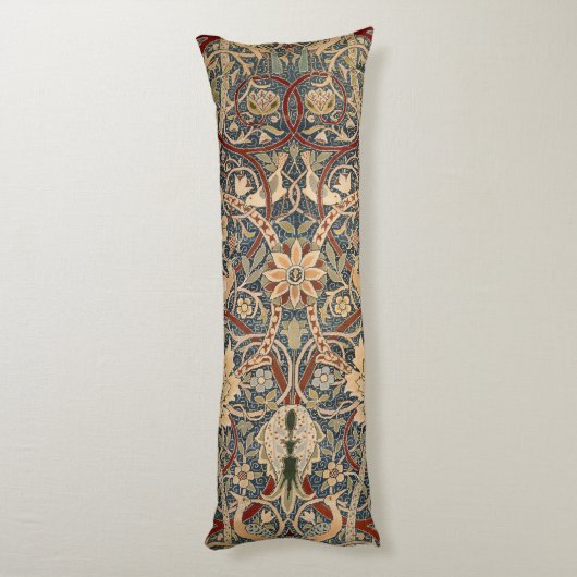 William Morris Bullerswood Faux Tapestry Lichaamskussen (Achterkant (Verticaal))