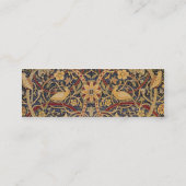 William Morris Bullerswood Faux Tapestry Mini Visitekaartje (Achterkant)