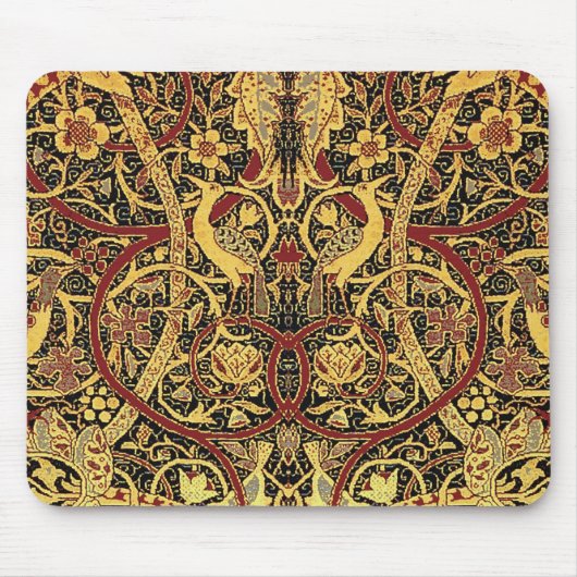 William Morris Bullerswood Faux Tapestry Muismat (Voorkant)