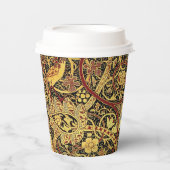 William Morris Bullerswood Faux Tapestry Papieren Bekers (Voorkant)