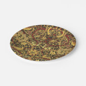William Morris Bullerswood Faux Tapestry Papieren Bordje (Gekanteld)