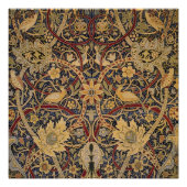 William Morris Bullerswood Faux Tapestry Poster (Voorkant)