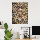 William Morris Bullerswood Faux Tapestry Poster (Thuiskantoor)