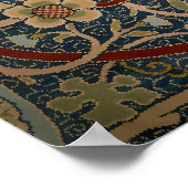 William Morris Bullerswood Faux Tapestry Poster (Hoek)