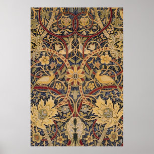 William Morris Bullerswood Faux Tapestry Poster