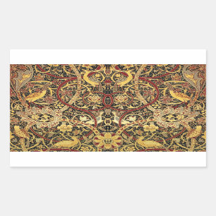 William Morris Bullerswood Faux Tapestry Rechthoekige Sticker