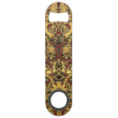 William Morris Bullerswood Faux Tapestry Speed Flessenopener (Achterkant)