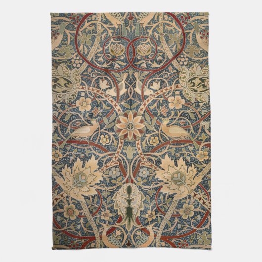 William Morris Bullerswood Faux Tapestry Theedoek (Verticaal)