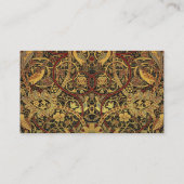 William Morris Bullerswood Faux Tapestry Visitekaartje (Achterkant)