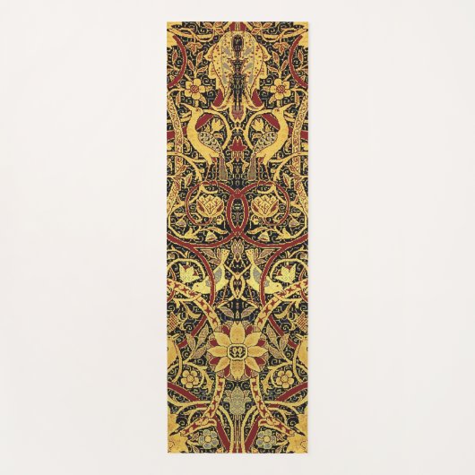 William Morris Bullerswood Faux Tapestry Yogamat (Voorkant)