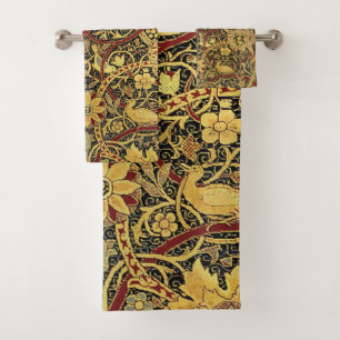 William Morris Bullerswood Faux Tapijt Bad Handdoek