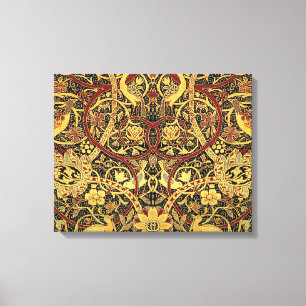 William Morris Bullerswood Faux Tapijt Canvas Afdruk