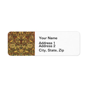 William Morris Bullerswood Faux Tapijt Etiket