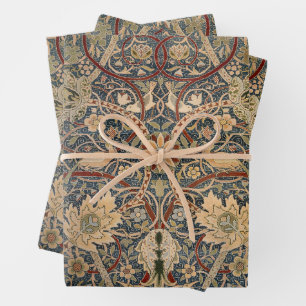 William Morris Bullerswood Faux Tapijt Inpakpapier Vel