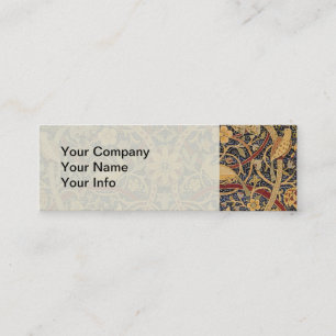 William Morris Bullerswood Faux Tapijt Mini Visitekaartje
