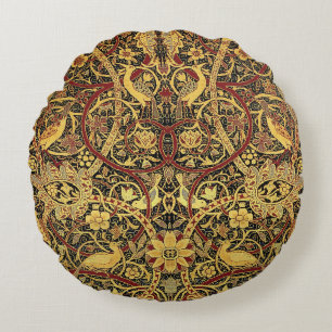 William Morris Bullerswood Faux Tapijt Rond Kussen