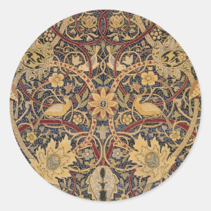 William Morris Bullerswood Faux Tapijt Ronde Sticker
