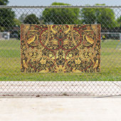 William Morris Bullerswood Faux Tapijt Spandoek (Insitu)