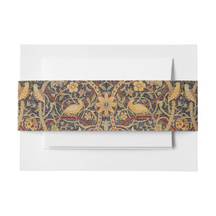 William Morris Bullerswood Faux Tapijt Uitnodigingen Wikkel