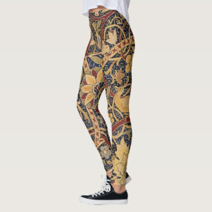 William Morris Bullerswood namaak tapijt Leggings