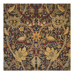 William Morris Bullerswood namaak tapijt Poster