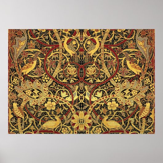 William Morris Bullerswood Tapestry Poster (Voorkant)
