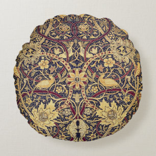 William Morris Bullerswood Tapijt Detail Rond Kussen