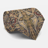 William Morris Bullerswood Tapijt Detail Stropdas (Opgerold)