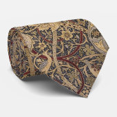 William Morris Bullerswood Tapijt Detail Stropdas (Opgerold)