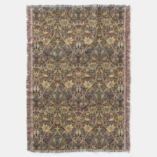 William Morris Bullerswood tapijt Patroon Deken (Voorkant Verticaal)