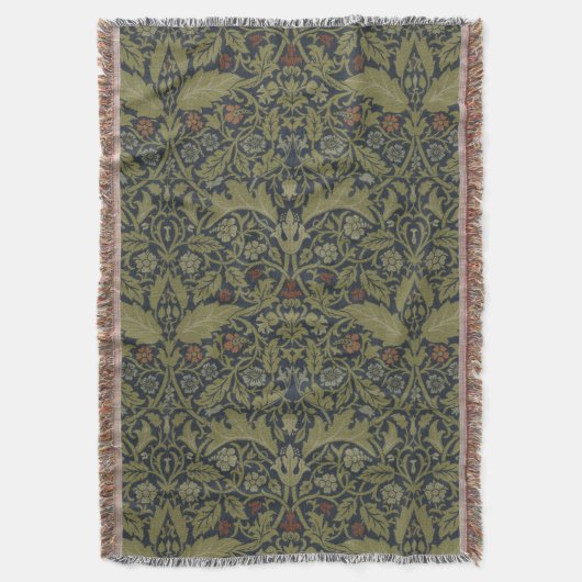 William Morris: Campion Blanket Deken (Voorkant Verticaal)