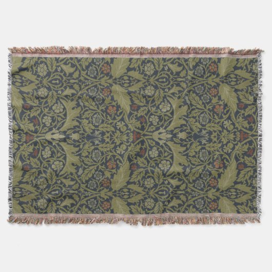 William Morris: Campion Blanket Deken (Voorkant)