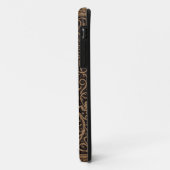 William Morris Campion Gefineerd Leren Damast Case-Mate iPhone Case (Achterkant/links)