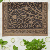 William Morris Campion Gefineerd Leren Damast Theedoek (Gevouwen)