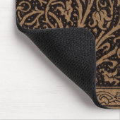 William Morris Campion Gestempeld Leren Damast Muismat (Hoek)