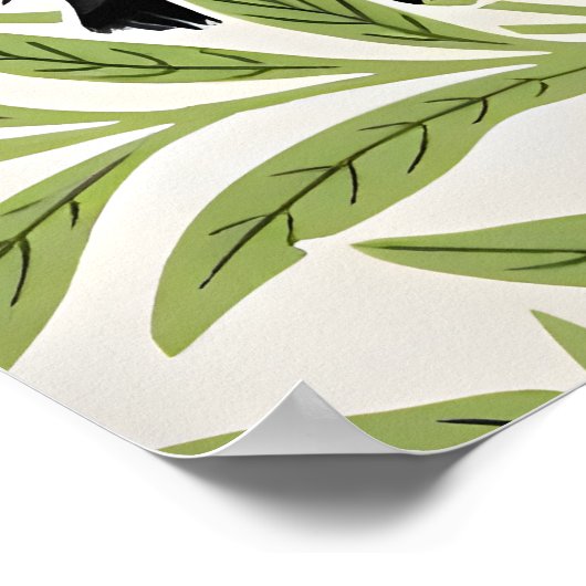 William Morris Cat Poster (Hoek)