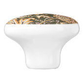 William * Morris Cherwell Brown Sinaasappel Keramische Knop (Zijkant)