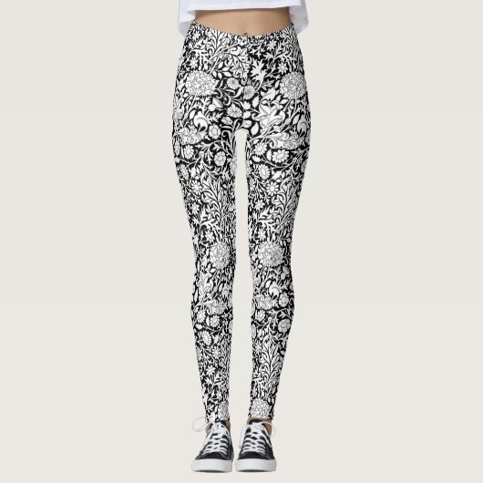 William Morris "Cherwell" Pattern Leggings (Voorkant)